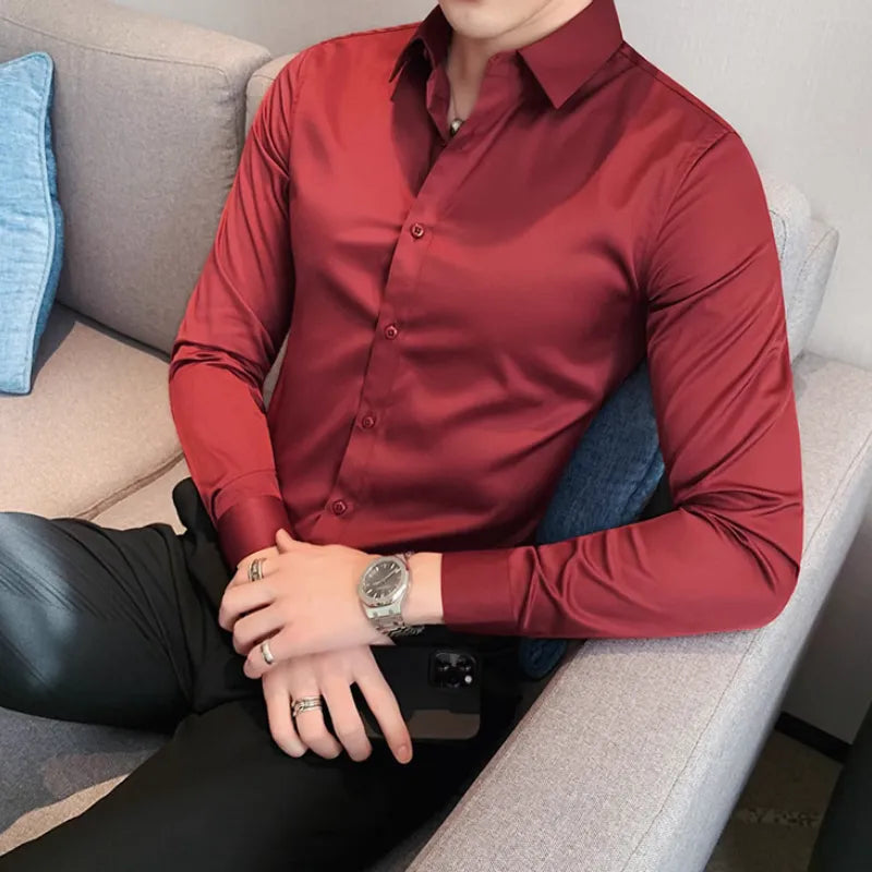 Camisa en mezcla de algodón – Elegancia y comodidad para el día a día