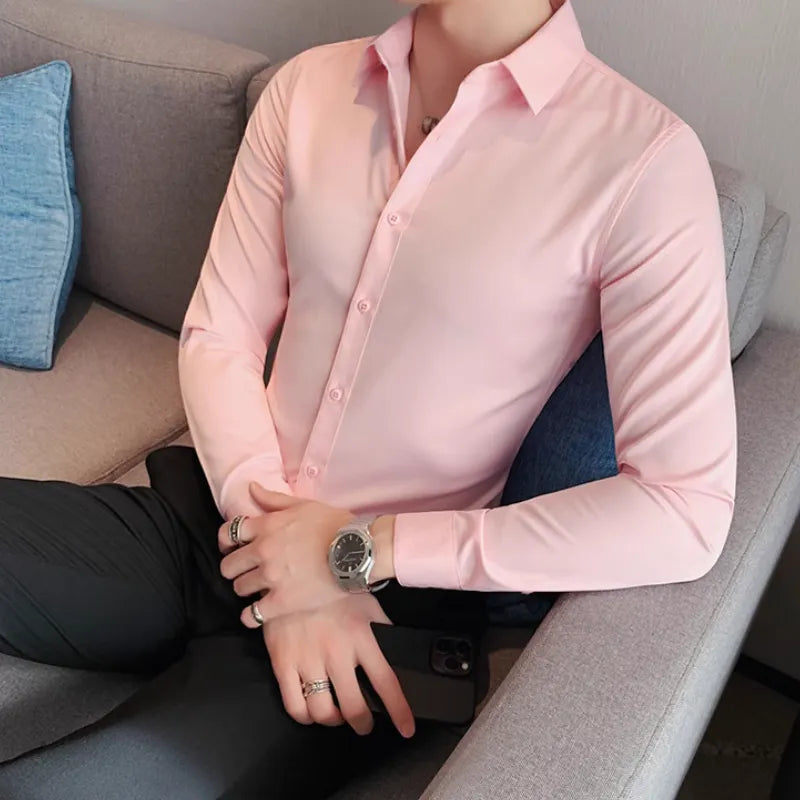 Camisa en mezcla de algodón – Elegancia y comodidad para el día a día