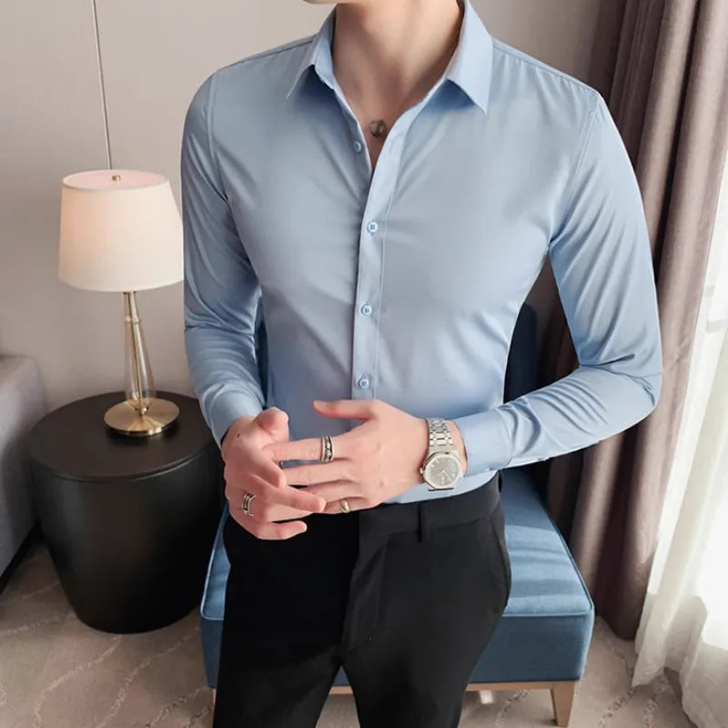 Camisa en mezcla de algodón – Elegancia y comodidad para el día a día